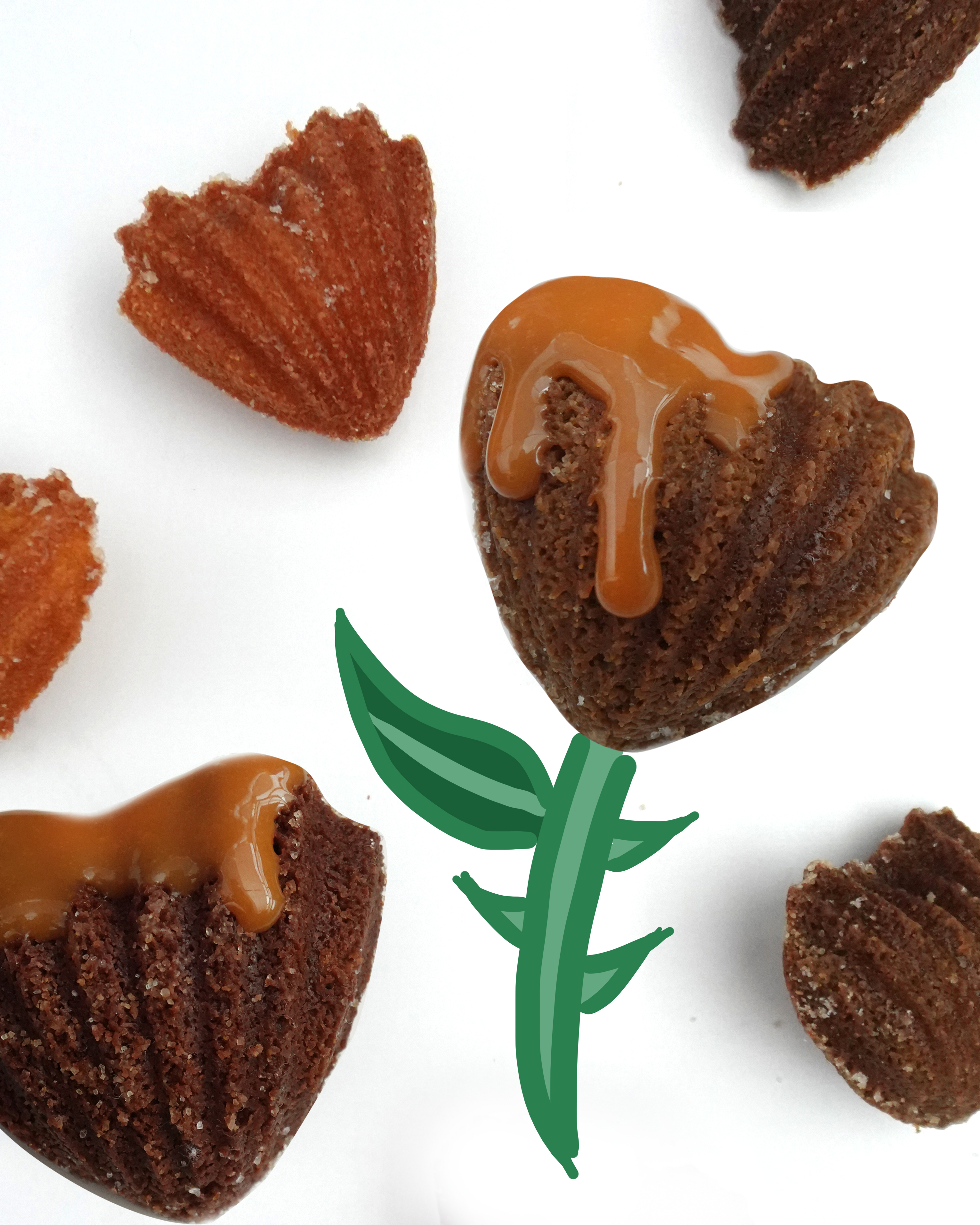 【desertLAND】沙漠綠洲沾醬組合 (沙漠玫瑰瑪德蓮 )