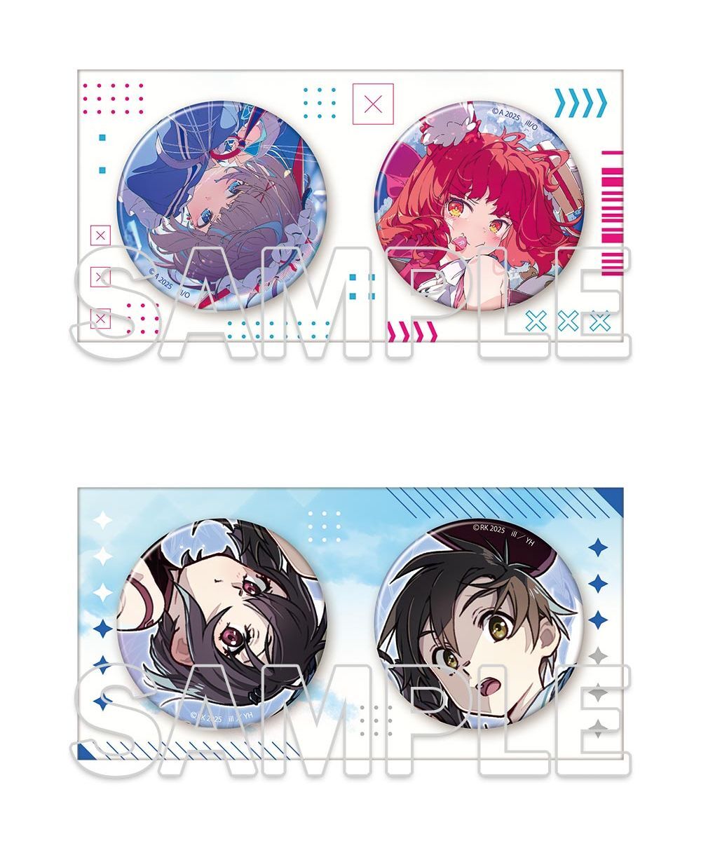 預購-【電擊文庫 系列】徽章2入套組【日本進口精品】