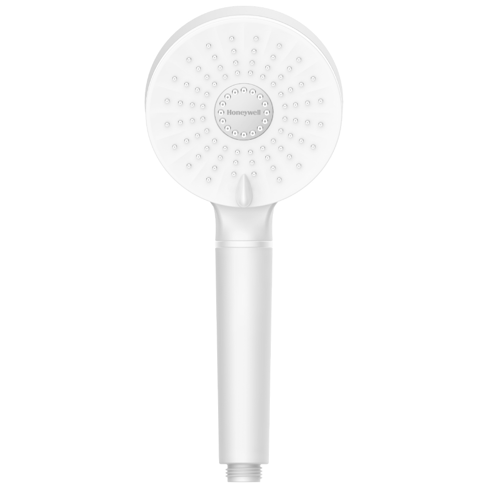 【送濾芯】Honeywell 二段式增壓過濾蓮蓬頭(極淨白)HHS-P201W