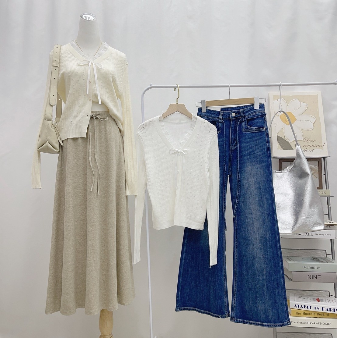 4119-波浪領蕾絲上衣