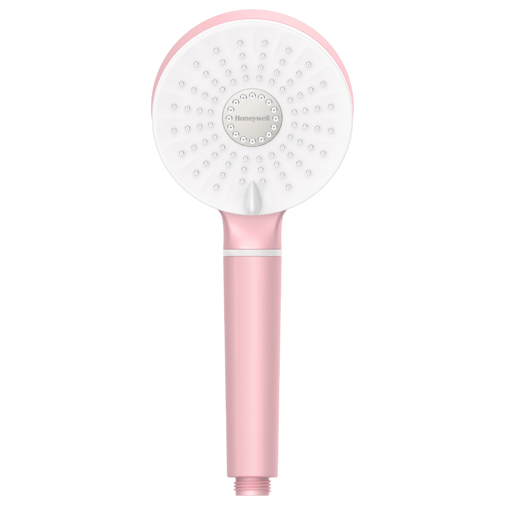 【送濾芯】Honeywell 二段式增壓過濾蓮蓬頭(夢幻粉) HHS-P201P