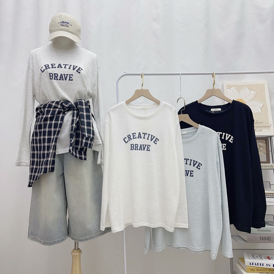 9213-英文字雪花棉