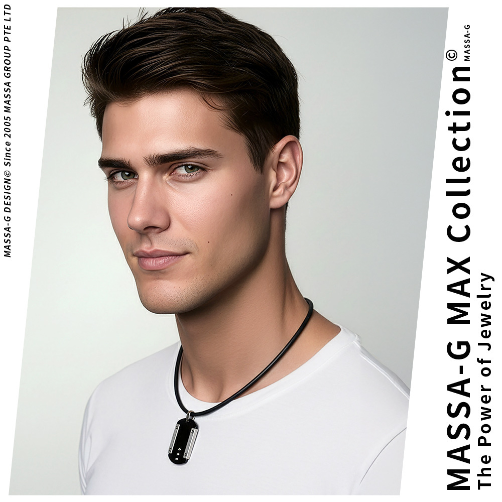 MASSA-G Deco純鈦系列【情定日耳曼】鍺鈦鍊飾