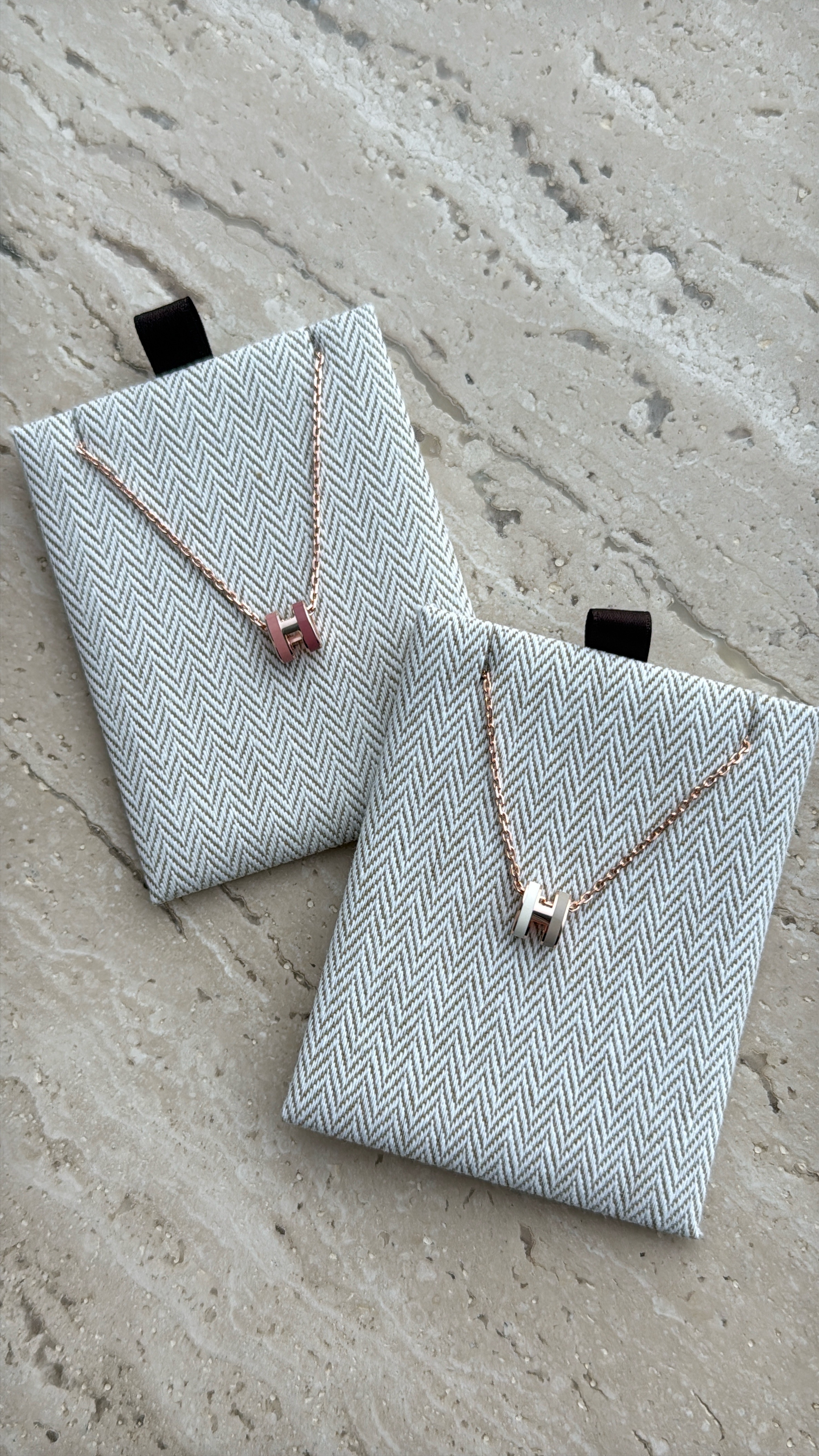 Hermes mini pop H 拼色頸鏈