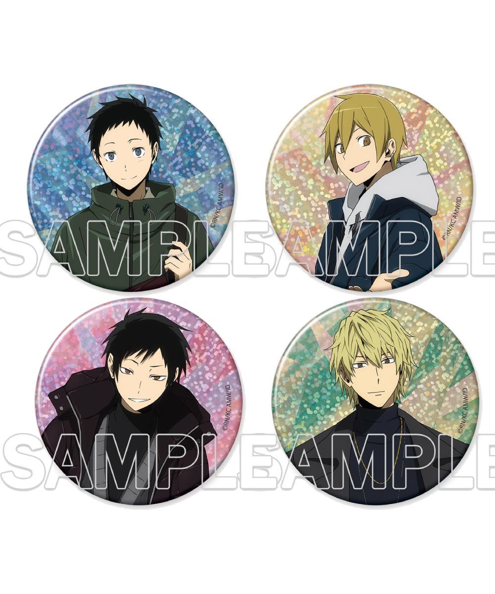 預購-『無頭騎士異聞錄 DuRaRaRa!!×２』winter Ver. 閃亮亮徽章 系列【日本進口精品】