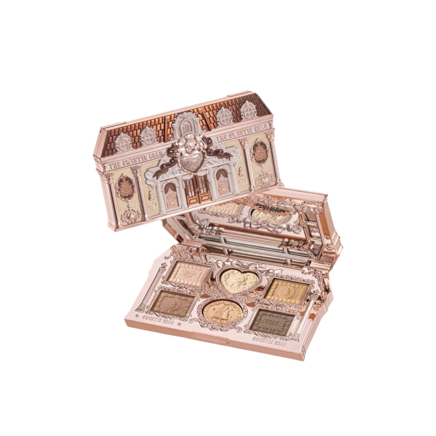 Flower Knows花知曉 甜心小熊系列六色眼影盤