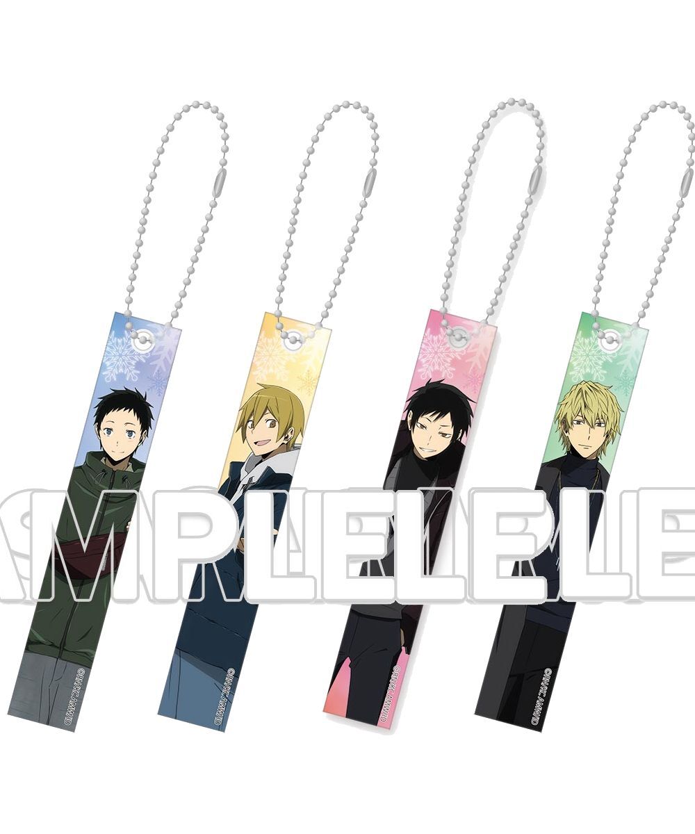 預購-『無頭騎士異聞錄 DuRaRaRa!!×２』winter Ver. 壓克力長條鑰匙圈 系列【日本進口精品】