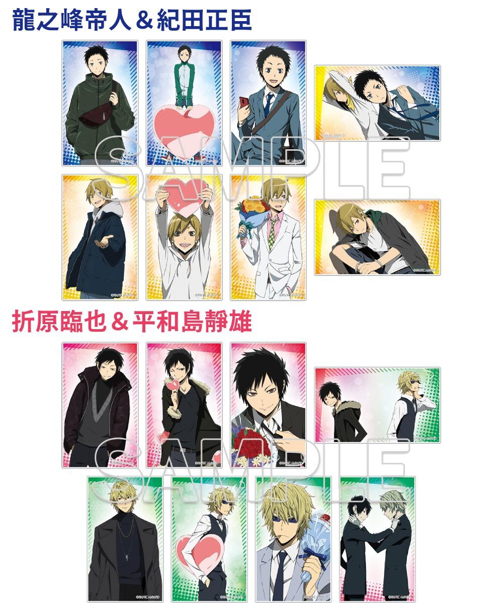 預購-『無頭騎士異聞錄 DuRaRaRa!!×２』winter Ver. 集換式壓克力小卡 PACK盲盒販售 隨機出貨 系列【日本進口精品】