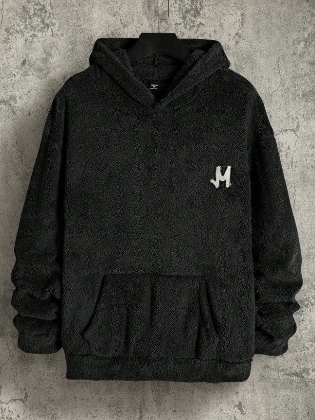 KADMAX大尺碼-大碼男純色毛絨羊毛帽TEE〈KSMS2721〉