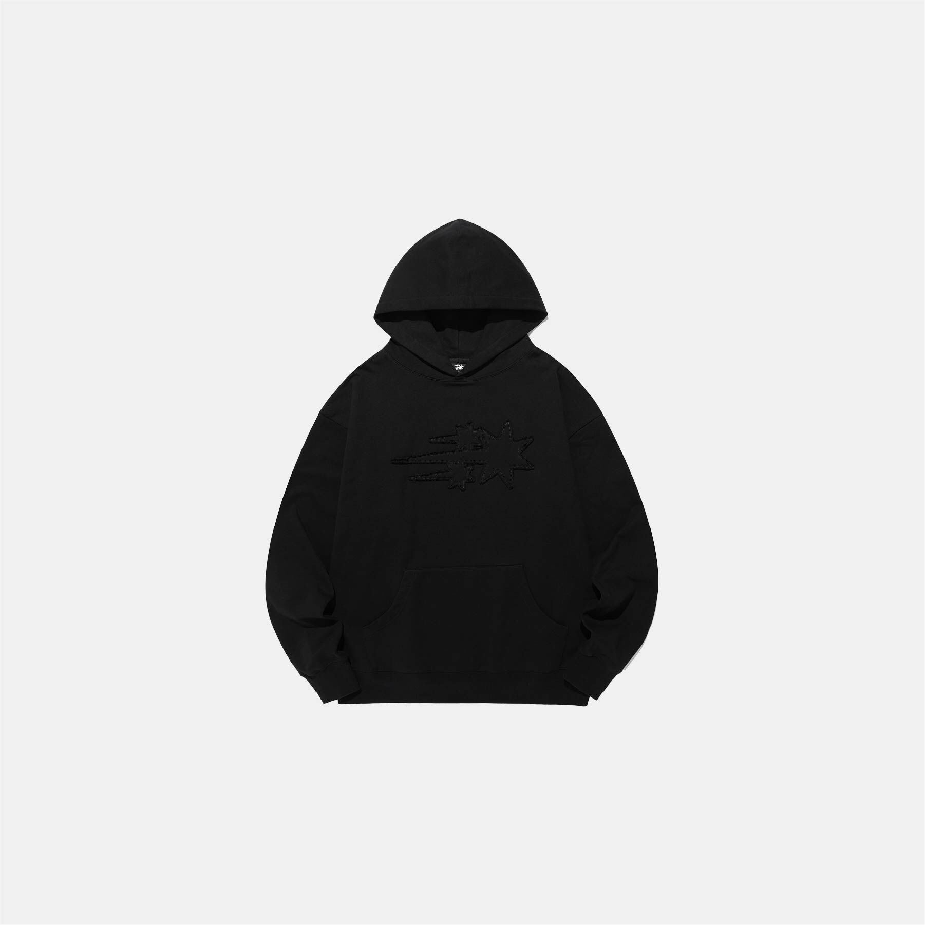 Niceghostclub 3star logo hoodie