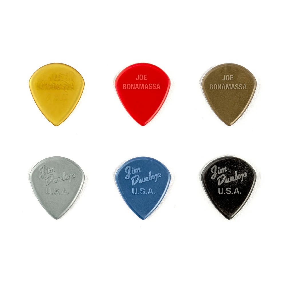 Dunlop Jim Dunlop/PVP121 JAZZ III JOE BONAMASSA 綜合匹克組(6片裝) — 三峽配件 / 週邊