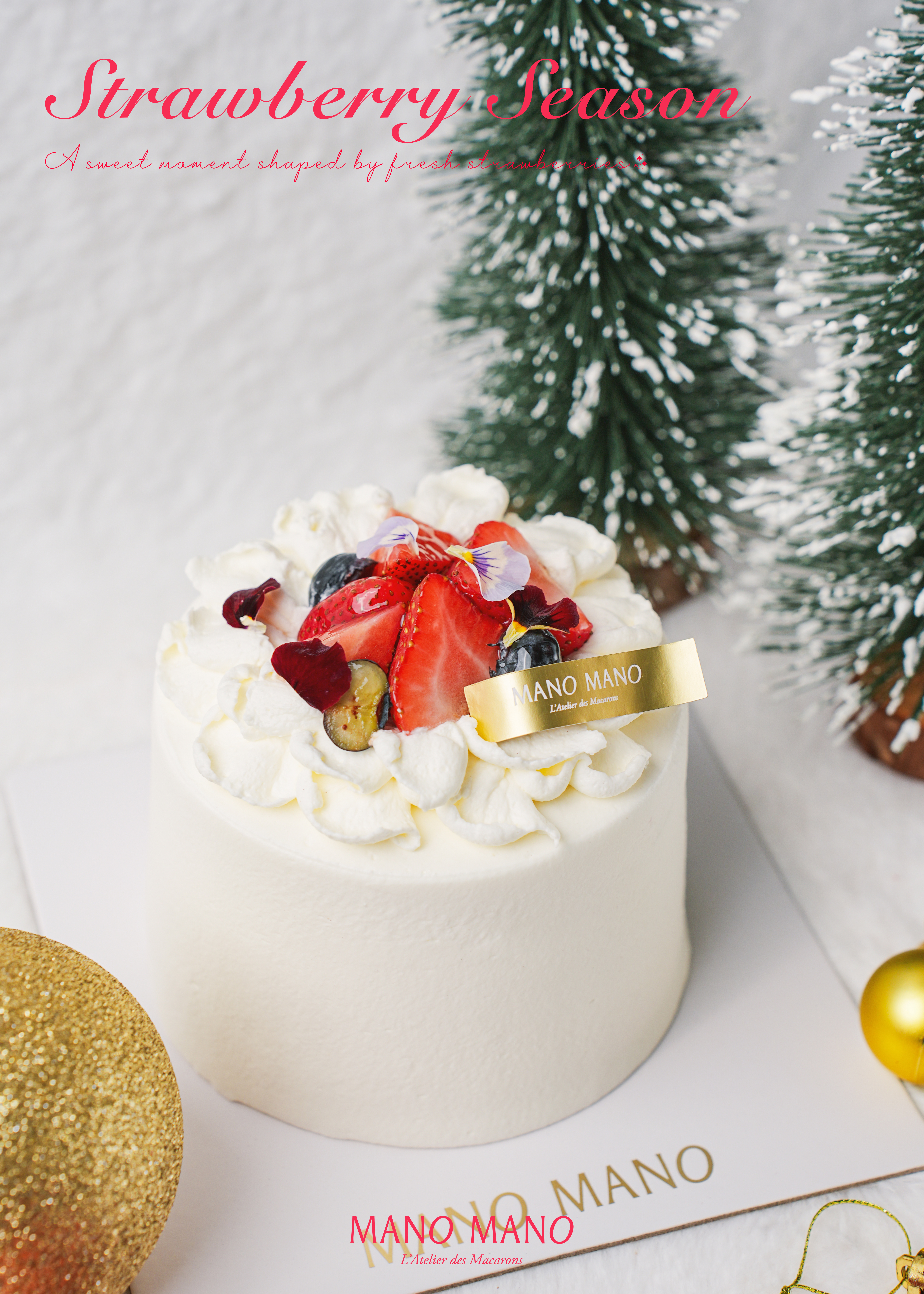 草莓季限定｜4吋 冬日草莓