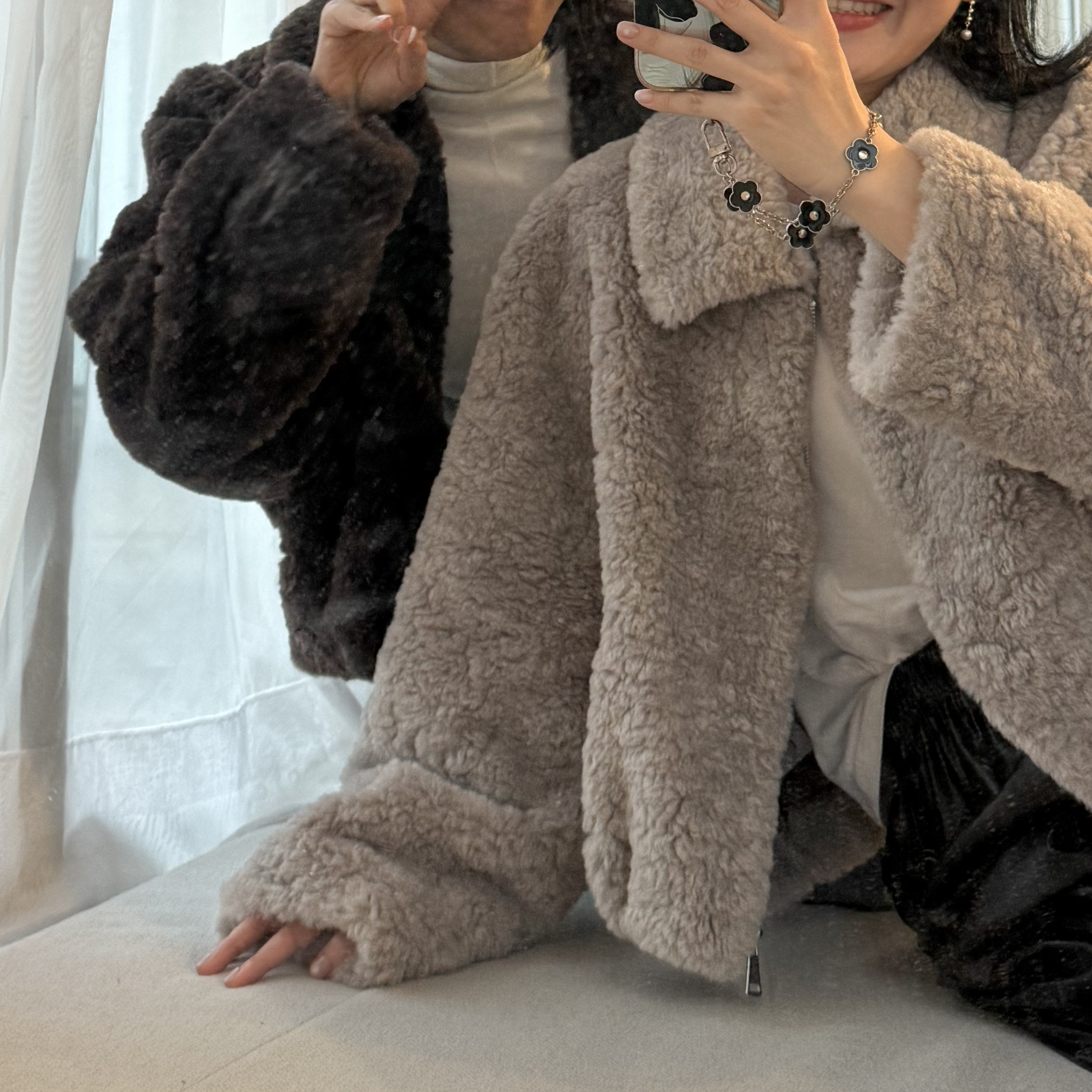 D06貴賓狗狗短版外(灰)