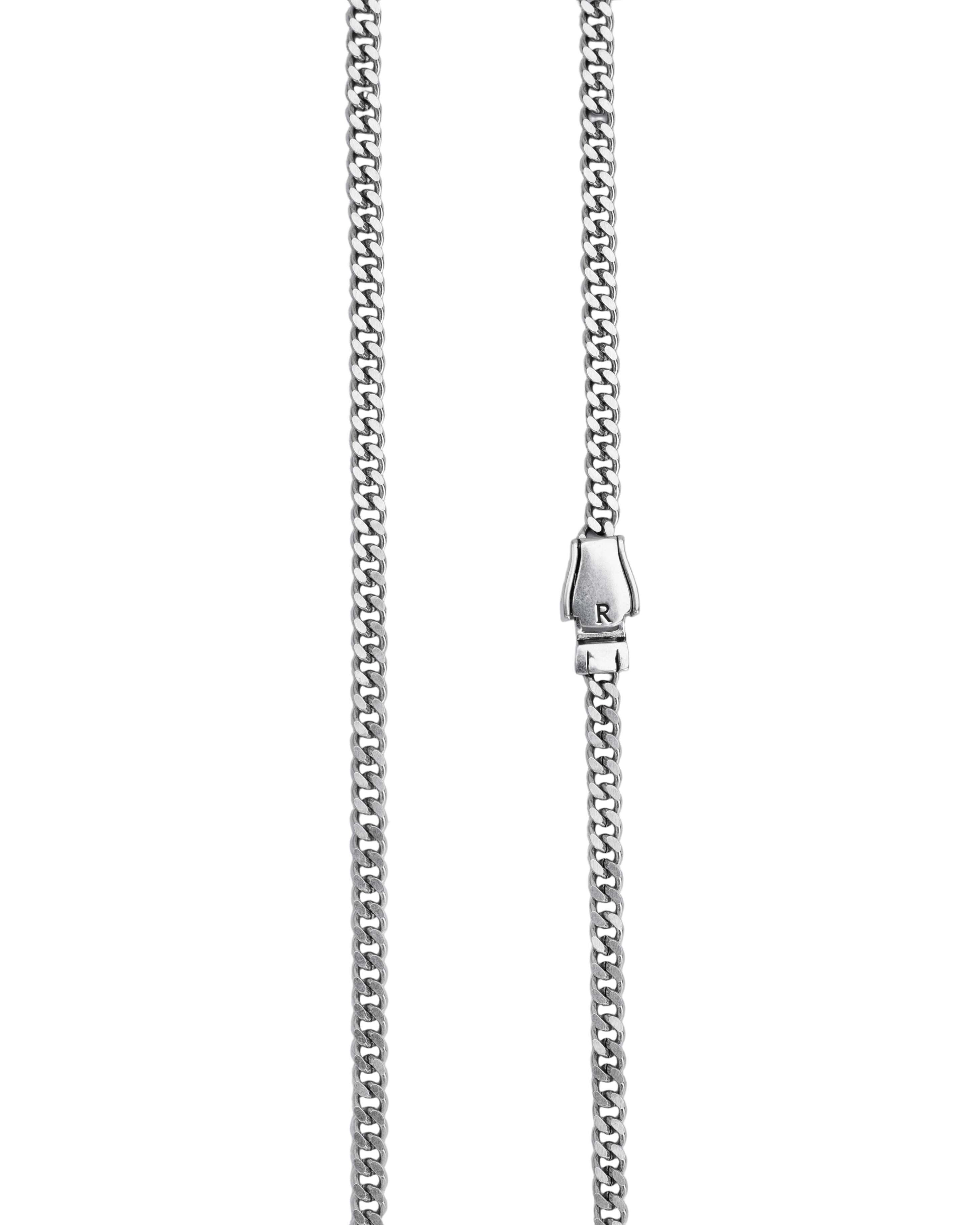 RECOVERY X Mo_&_A Seatbelt Buckle Necklace