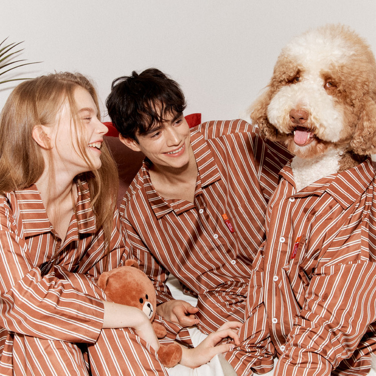 danceonthefloor | 不沾毛大人長袖睡衣 （Line聯名系列）