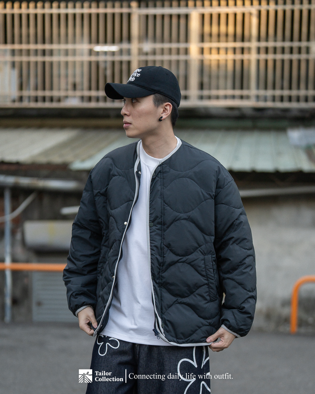 #預購 Tailor collection 白鴨絨 葫蘆紋 外套 兩色