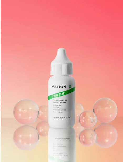DAISO Fashion Nosca9 First Step Toning Ampoule (15ml) for Acne Scars, Blemishes, and Brightening (Korea)