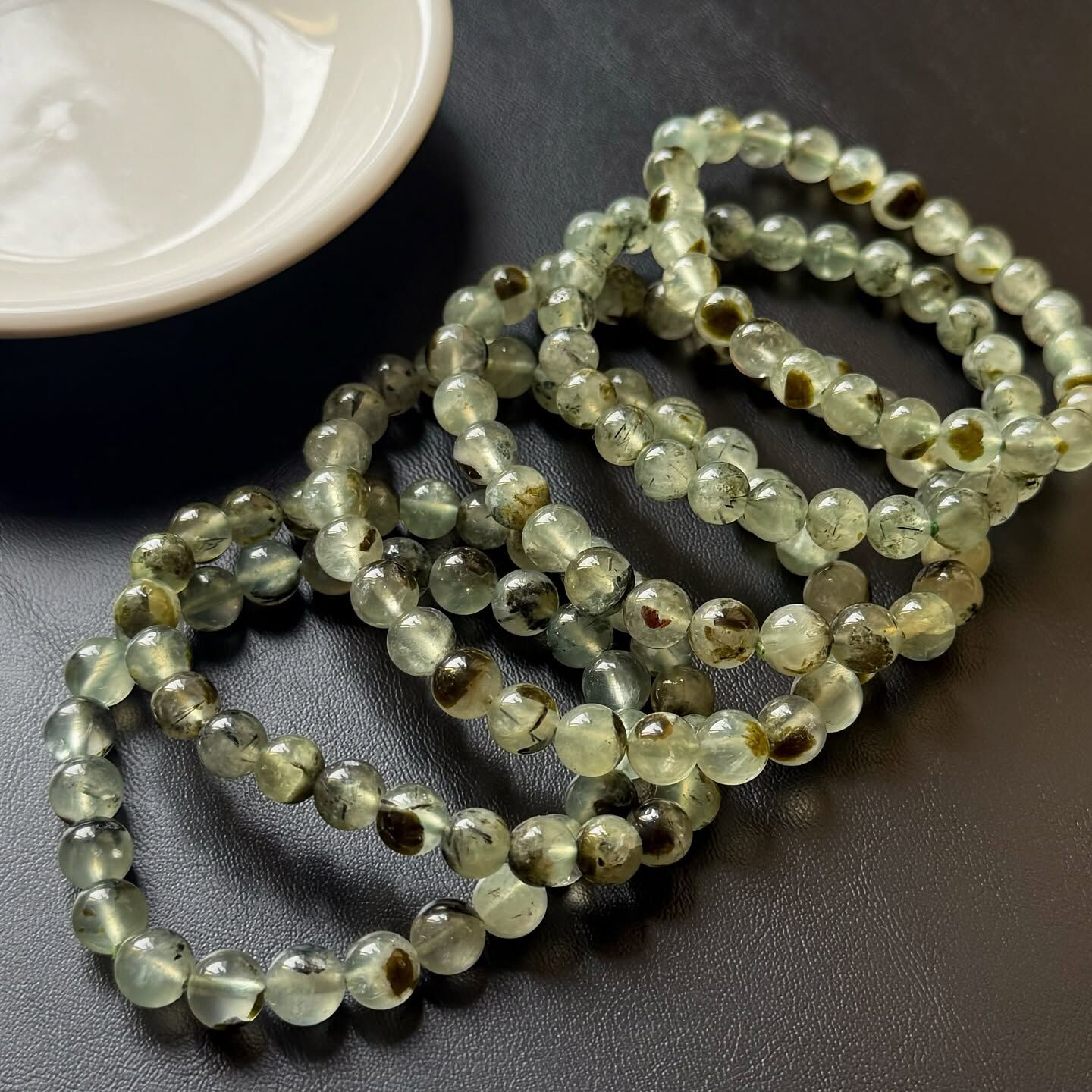 [原石] 葡萄石 水晶手串