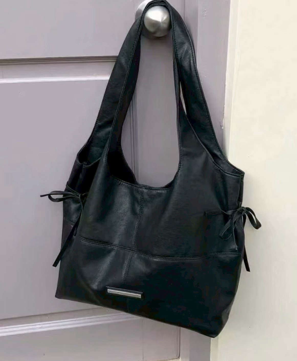 【韓國連線】MATIN KIM 側綁帶設計 肩背包 2色 MK2500BG047