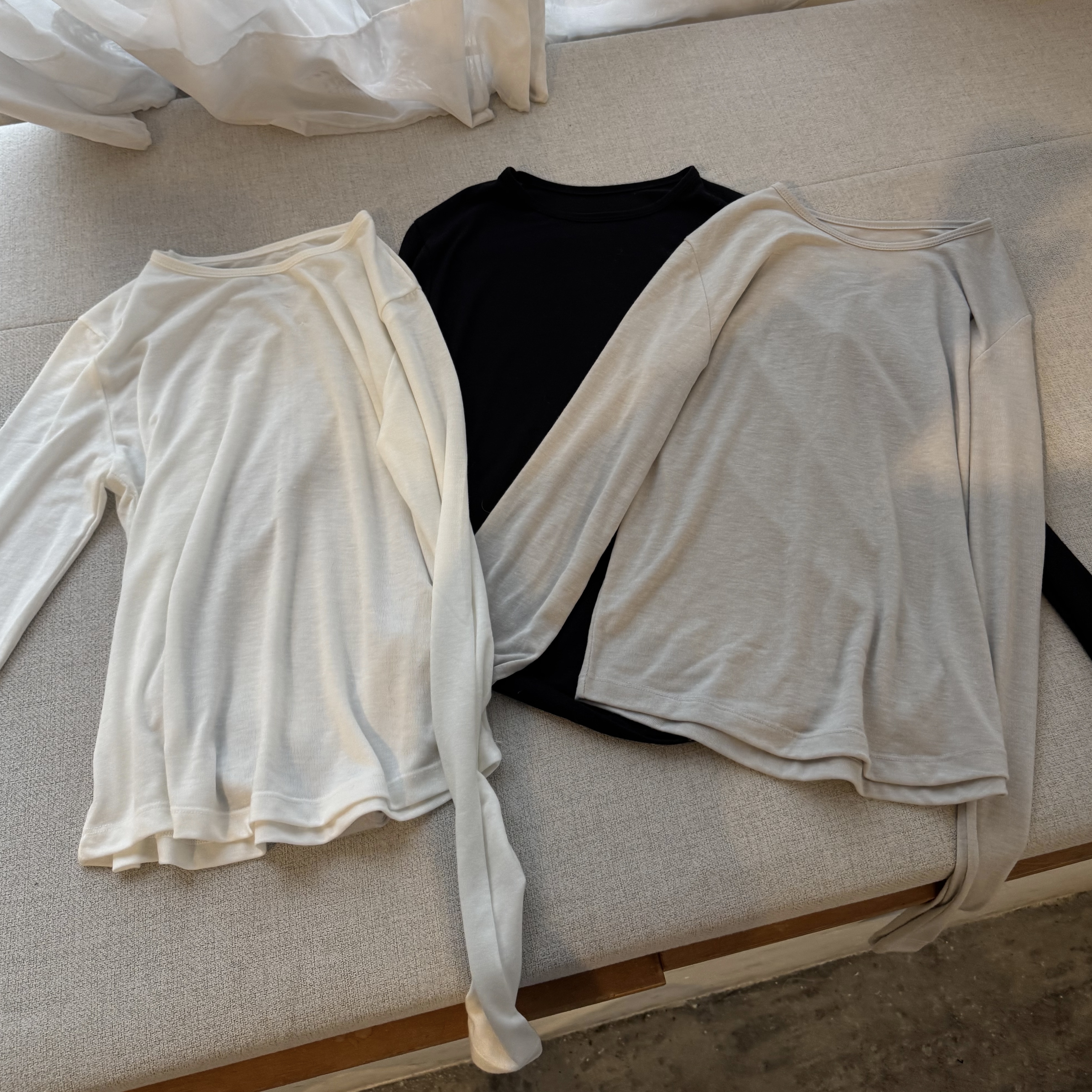 D29Rayon天絲薄軟打底衣(白/灰/黑)