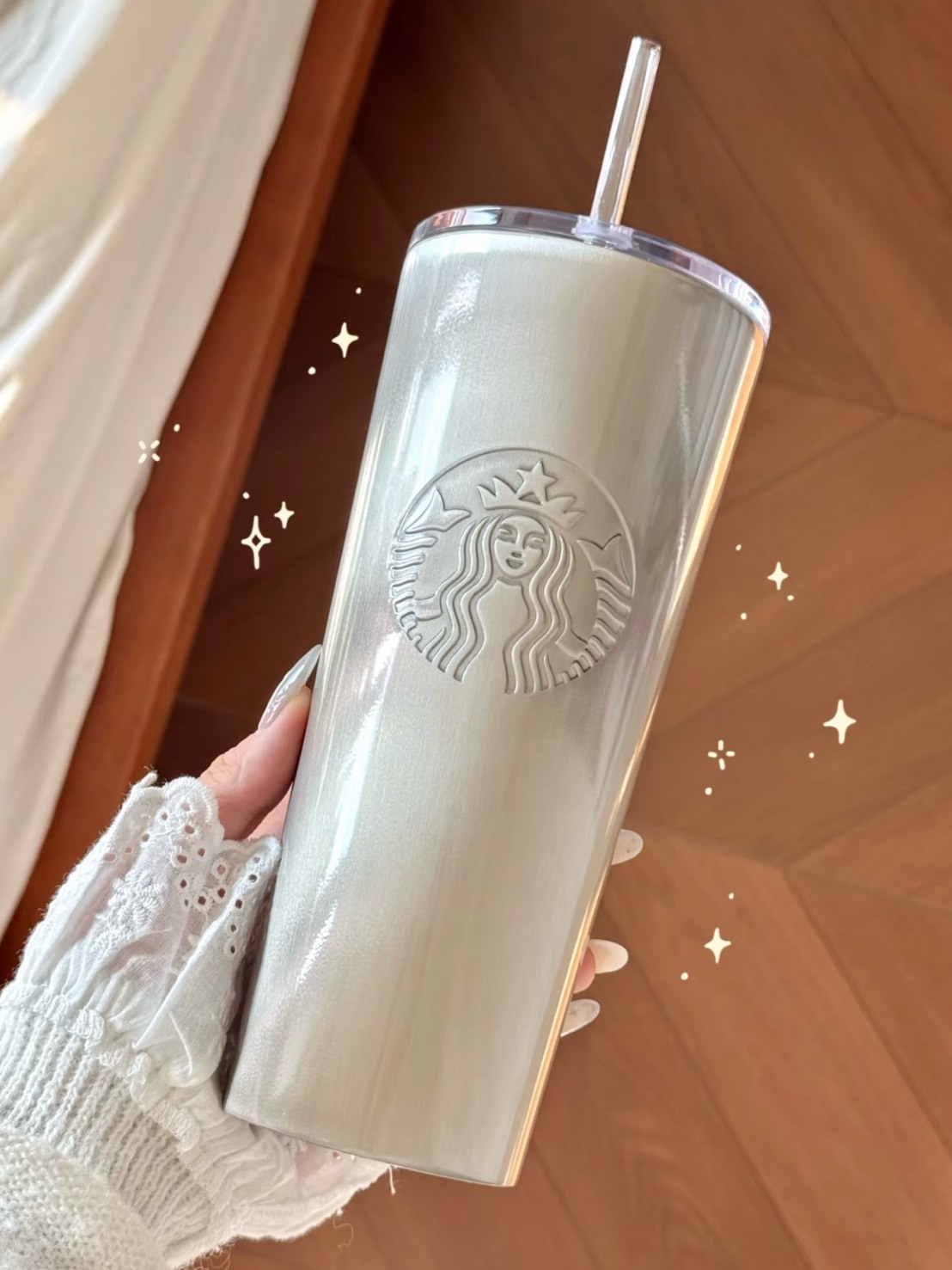 STARBUCKS 星巴克 新款 貓眼 吸管杯 790ML