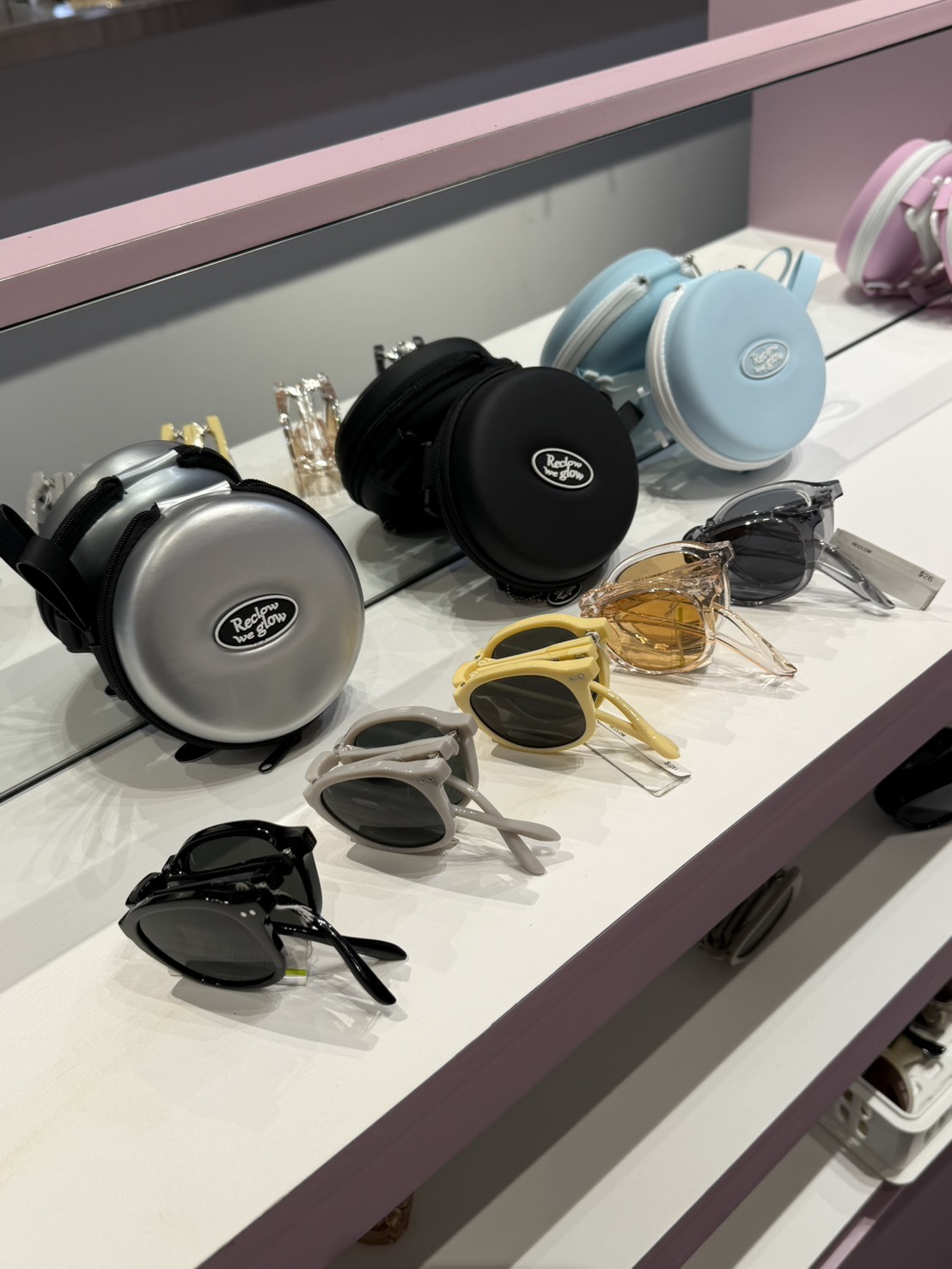 【韓國連線】RECLOW ZEHE 方圓框摺疊太陽眼鏡 5色 RZEHE