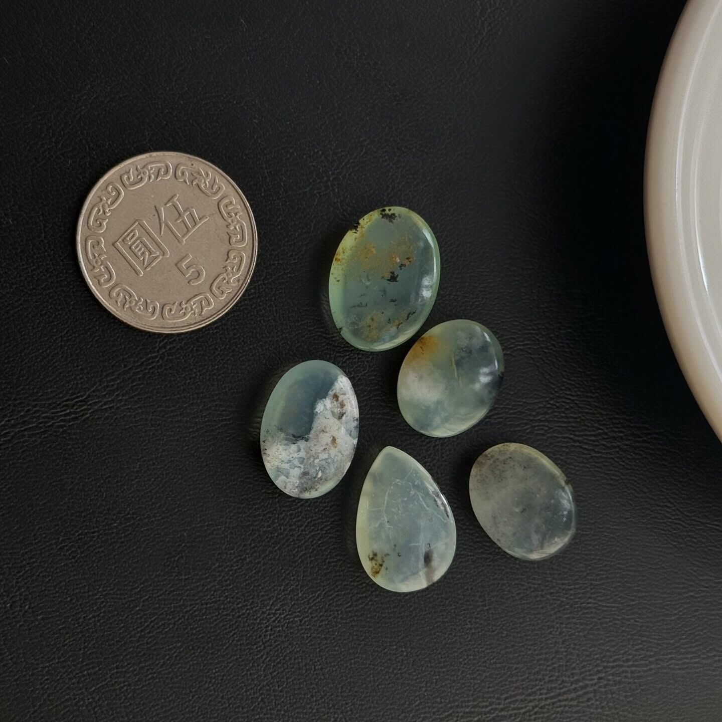 [原石] 秘魯蛋白石 水晶蛋面