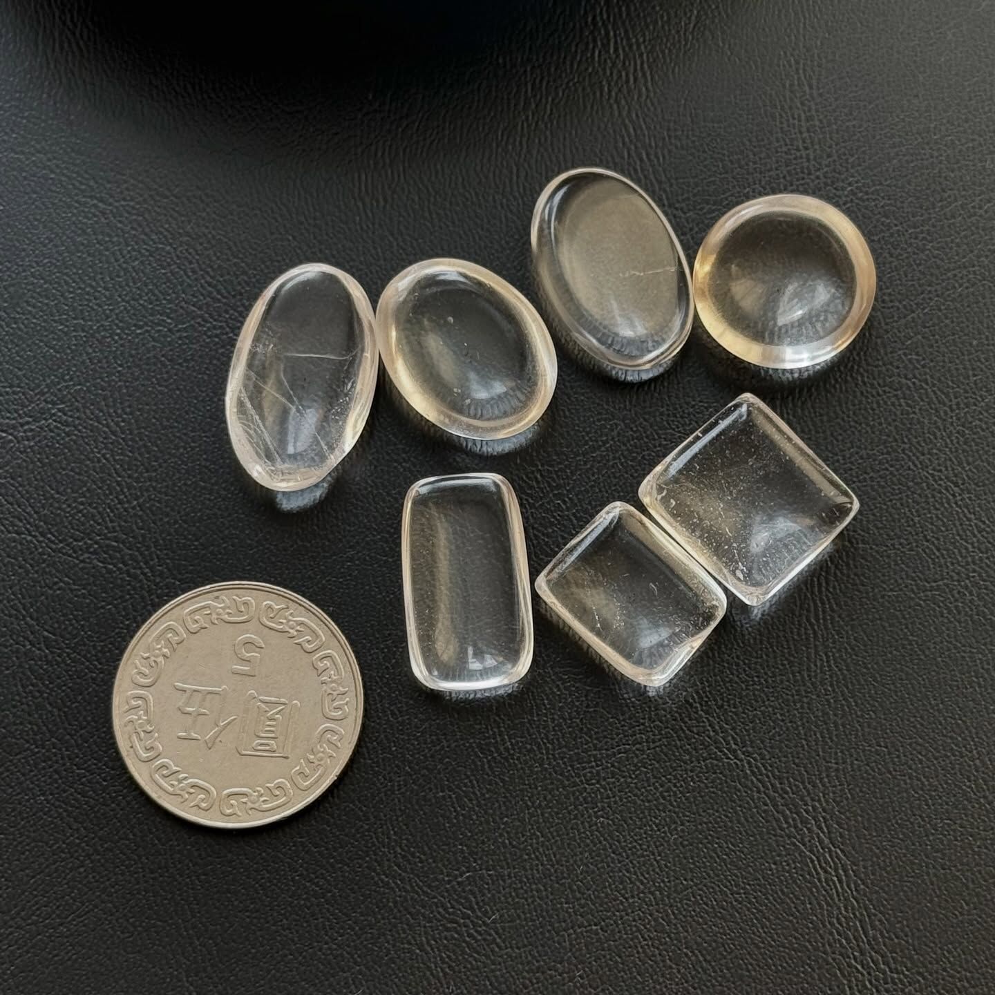 [原石] 白水晶 水晶蛋面