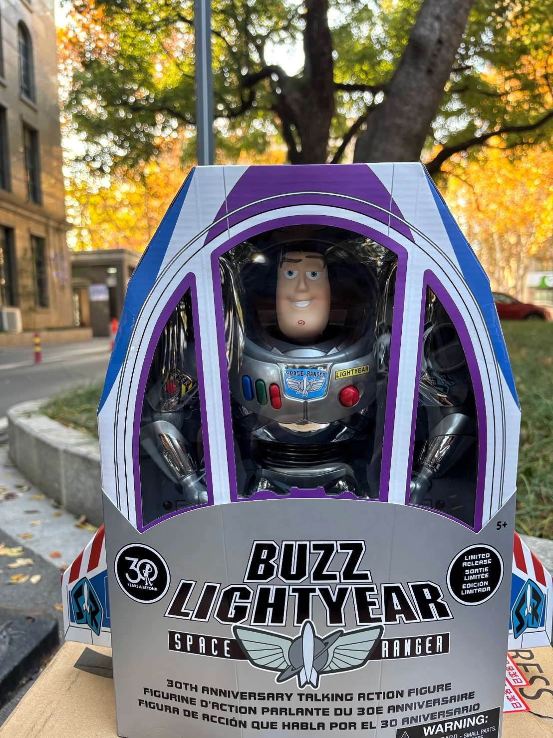 正版授權 玩具總動員 30周年限定 電鍍 巴斯光年 有聲可動