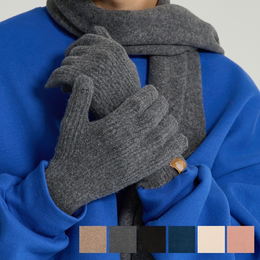 【韓國連線】RECLOW 2PACK 圍巾手套組 8色 RECLOW2PACK