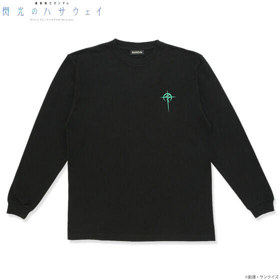 243674 Pbandai 預訂 2026/2月 機動戦士ガンダム 閃光のハサウェイ 　ハサウェイセリフ長袖Tシャツ