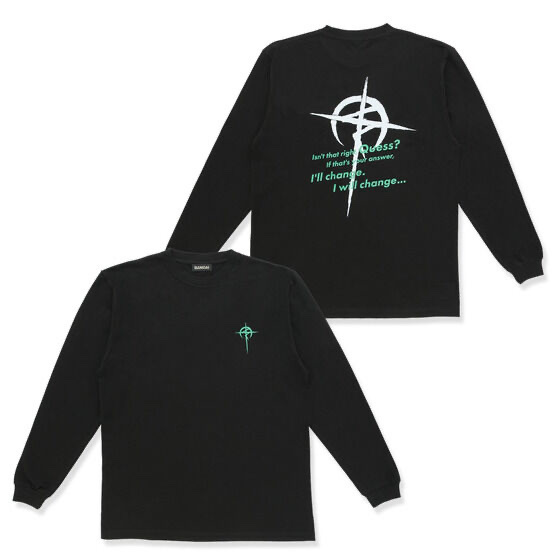 243674 Pbandai 預訂 2026/2月 機動戦士ガンダム 閃光のハサウェイ 　ハサウェイセリフ長袖Tシャツ