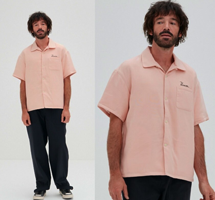 ON SALE: VISVIM 2025 S/S GRAYSON DOWN SHIRT S/S *羽絨 - PINK PRE ORDER ITEM (預訂中)