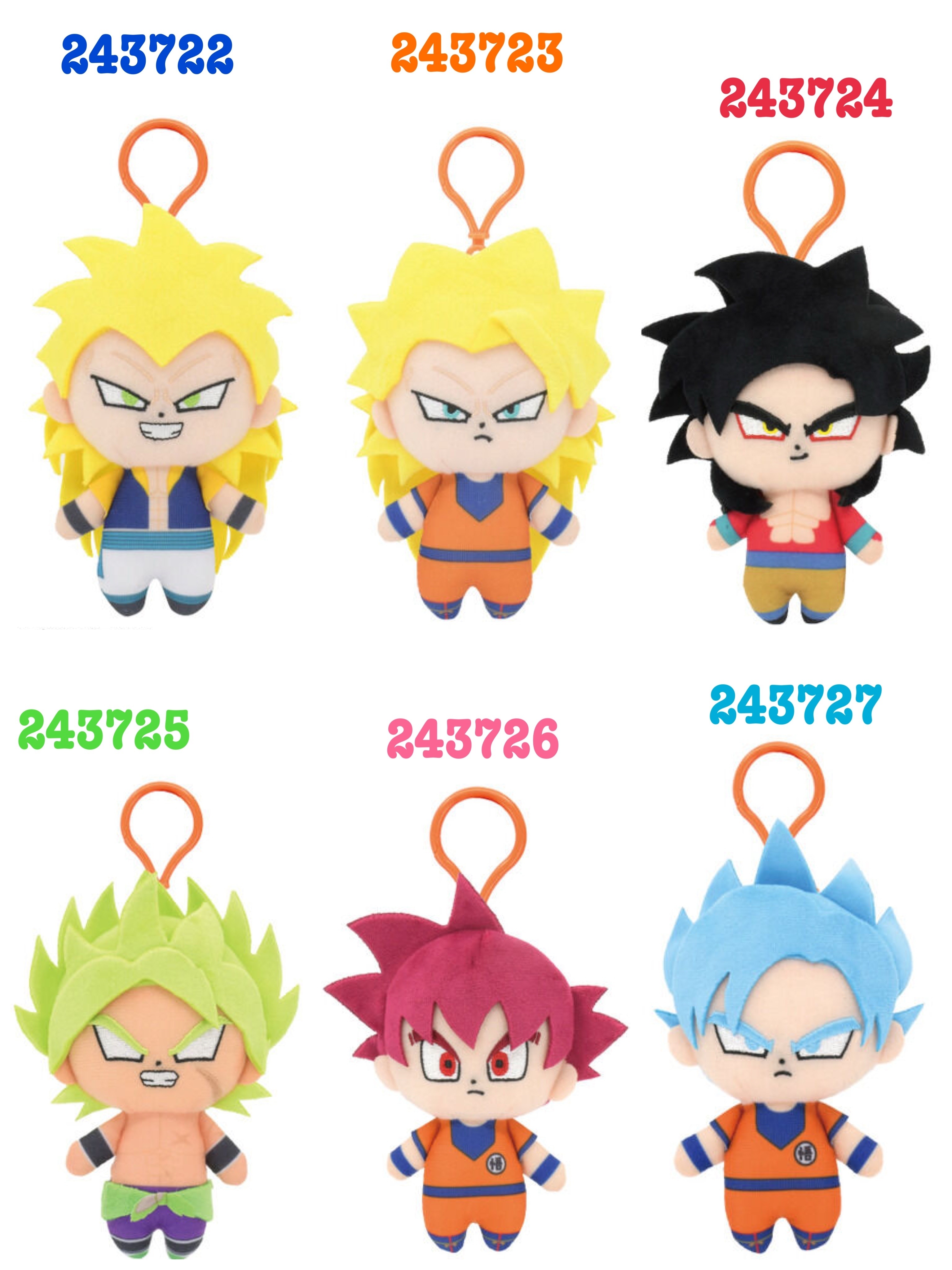 243722/243723/243724/243725/243726/243727 Pbandai 預訂 2026/2月 プラフックつきChibiぬいマスコット