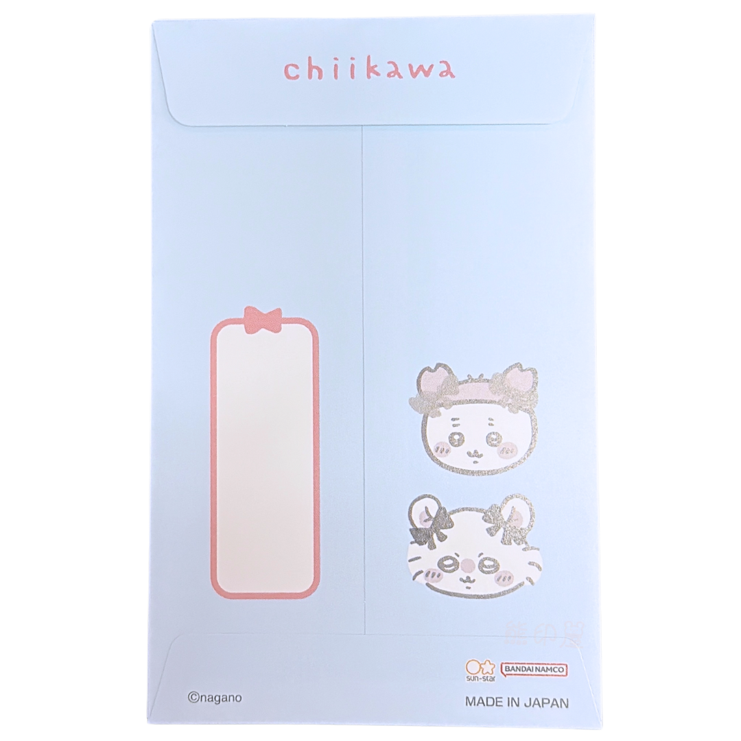 日本Chiikawa 蝴蝶結六款公仔 利是封 日本製 (3枚入)