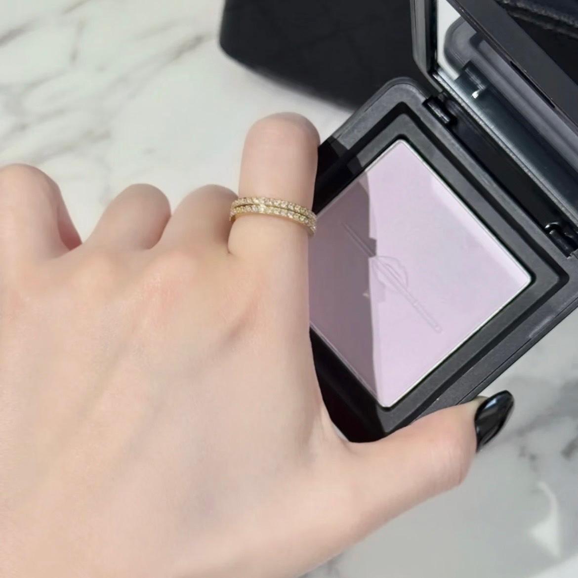 MAKE UP FOR EVER HD SKIN 粉無痕光圈蜜粉餅-10g ＃0.2小仙紫