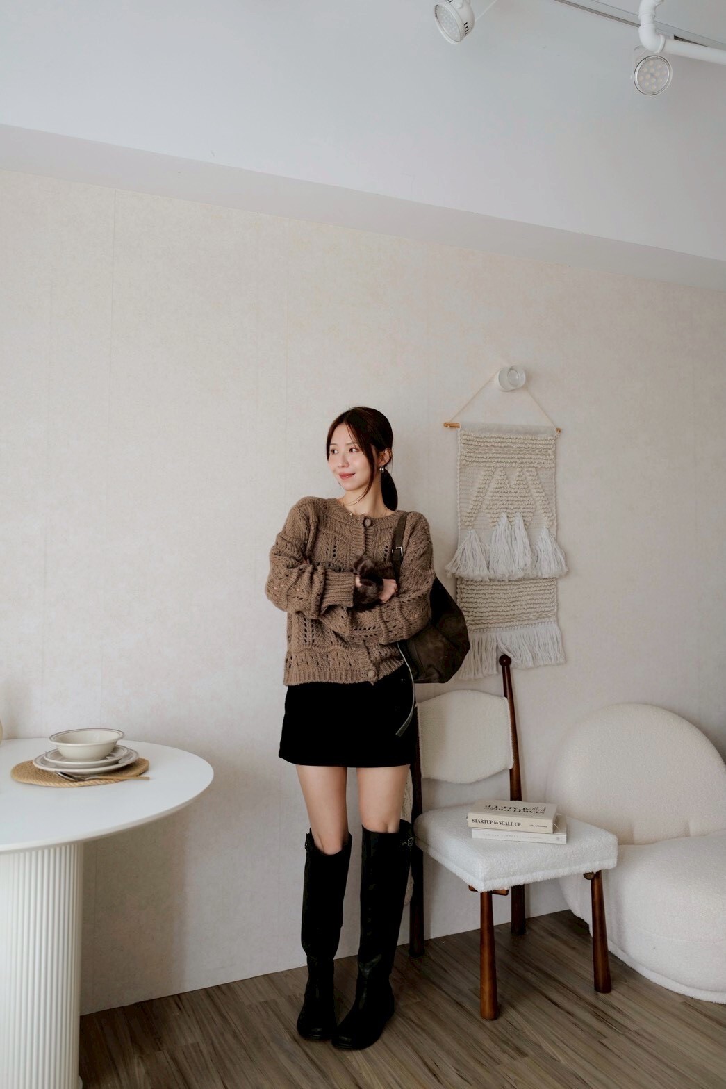 （現貨）絲絨光澤歐美短褲裙 GO01 #版型微偏小