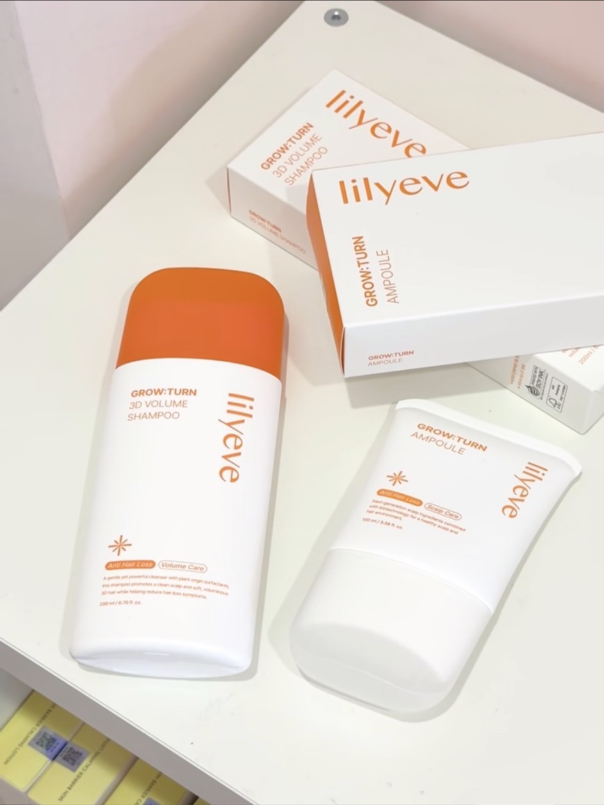 韓國OliveYoung熱銷 Lilyeve外泌體髮量蓬鬆洗髮