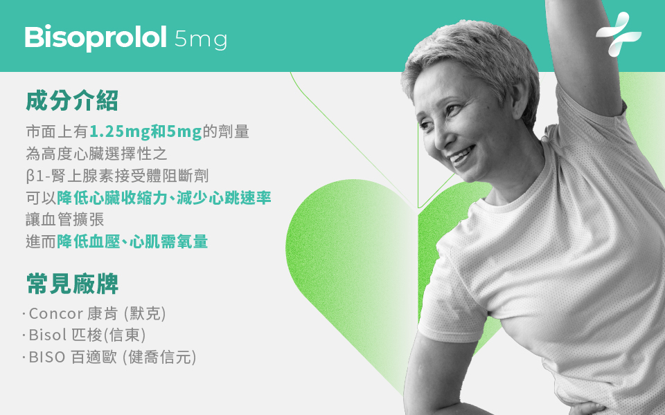Bisoprolol基本藥品須知