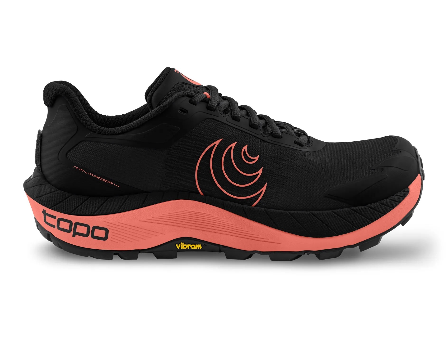 TOPO ATHLETIC MTN Racer 4 越野跑鞋 女 Black / Rose