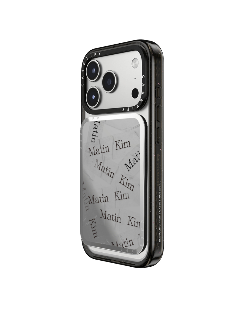 iPhoneアクセサリー MATIN KIM TAPE CARDHOLDER STAND MATIN KIM X CASETiFY TAPE CARD HOLDER STAND IN SILVER