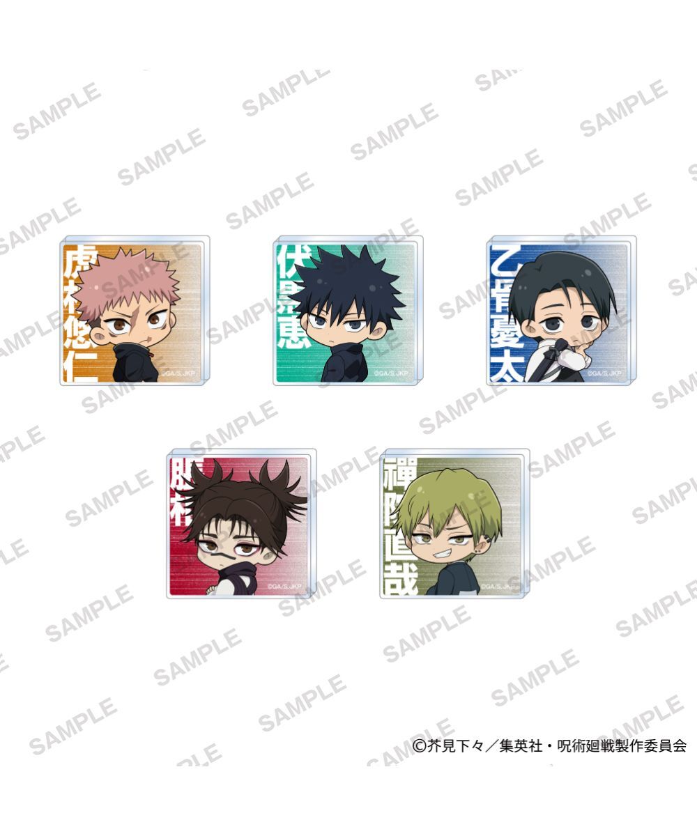 預購-咒術迴戰 壓克力飾牌收藏組 回憶篇ver.BOX販售【日本進口精品】