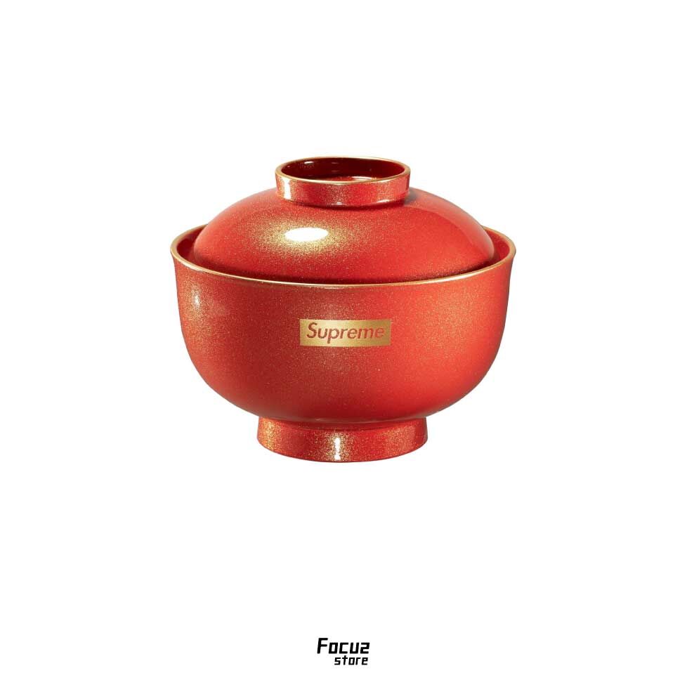 【Focus Store】現貨秒發 Supreme FW23 Zoni Glitter Bowl "Red" 紅色 閃光碗