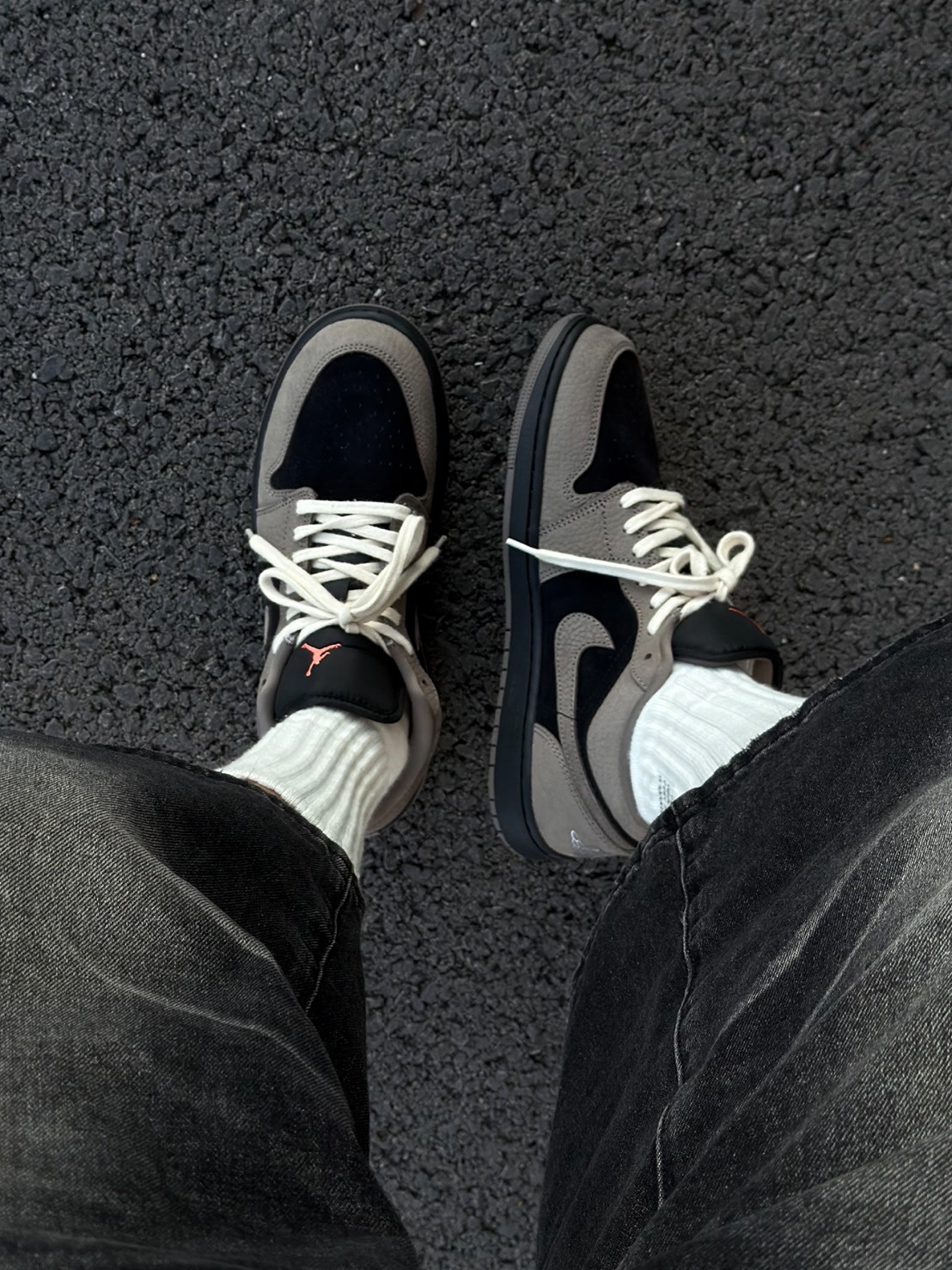 AIR JORDAN 平替 倒勾 摩卡黑棕