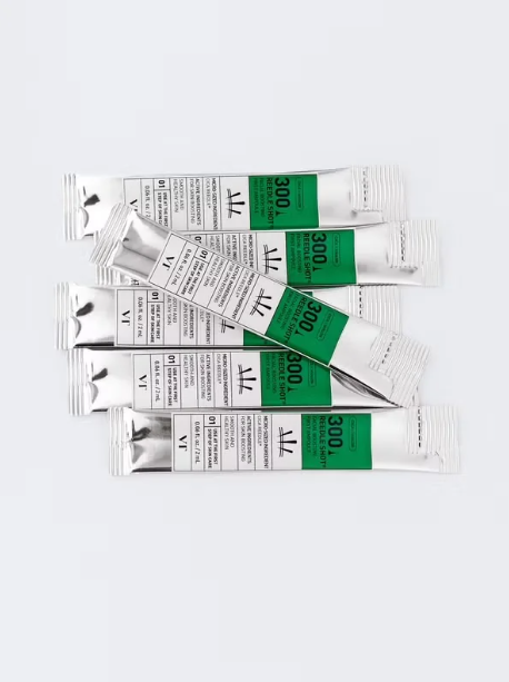 DAISO VT Reedle Shot 300 Microneedling Serum (2ml x 6 sachets) - Korean Trial Pack