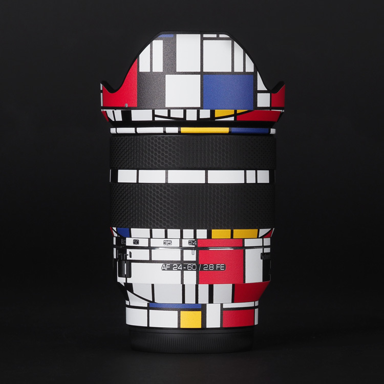 LIFE+GUARD SAMYANG X Schneider AF 24-60mm F2.8 貼膜展示圖，LIFE+GUARD 獨特風格設計