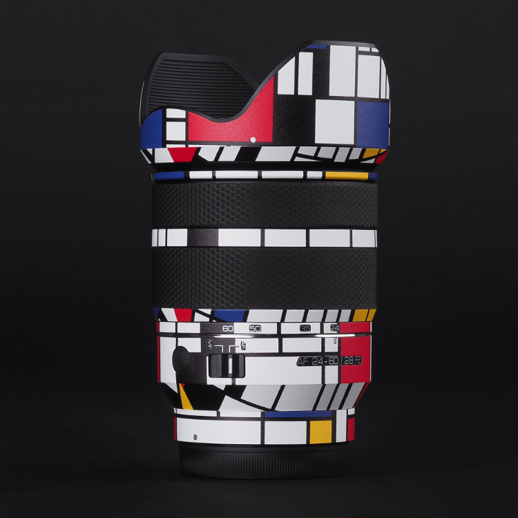 LIFE+GUARD 獨特花紋風格 ，SAMYANG X Schneider AF 24-60mm F2.8 貼膜展示圖