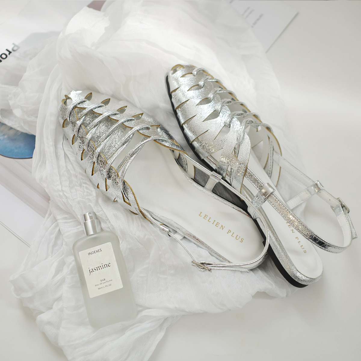 鬆弛時尚 編織平底漁夫涼鞋【SY017】