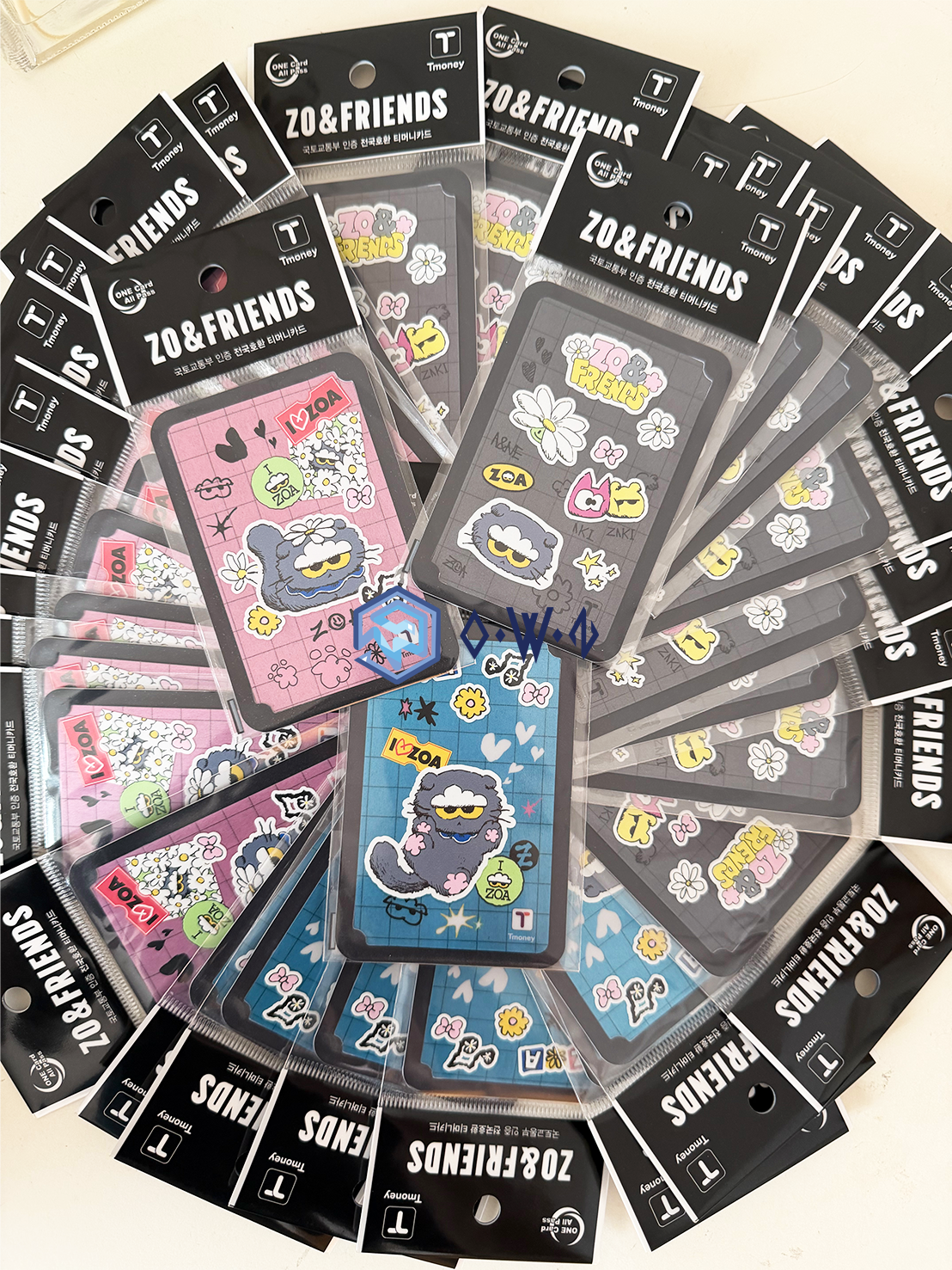 【OWN】Zo&Friend T-Money 超商 交通卡 CU 7-11 限量 限定 韓國