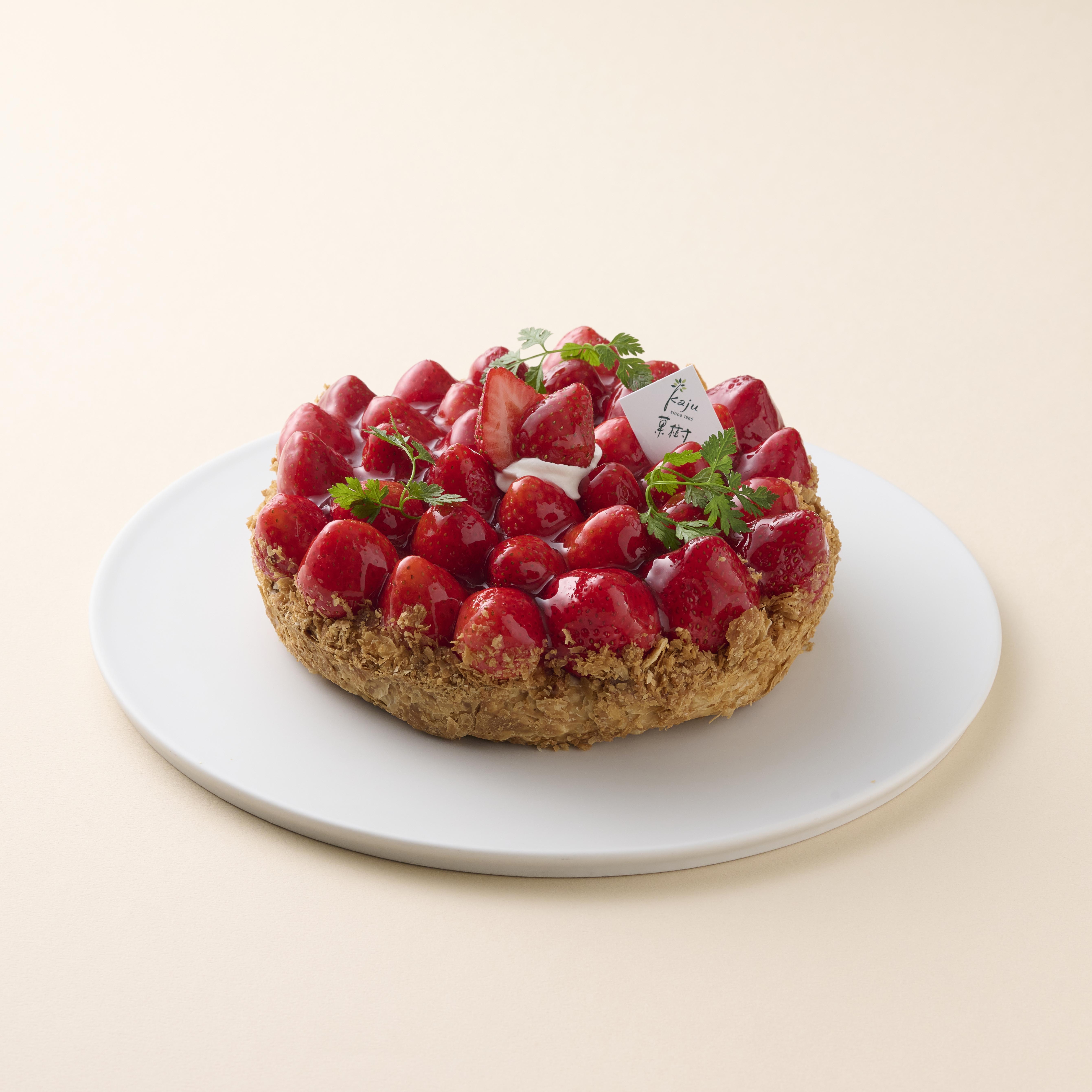 草莓拿破崙派